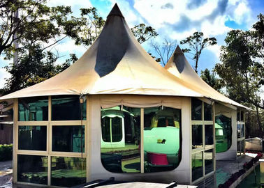 Tenda di Bell di lusso all'aperto dell'hotel della Camera con la struttura di alluminio di profilo