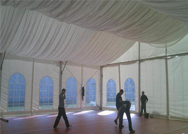 Tende d'acciaio di evento di nozze della forte struttura mezze con la serie completa di muri laterali