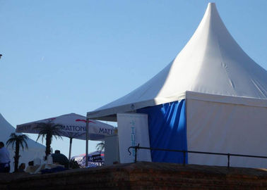 tenda del PVC Pogoda dell'alluminio del gazebo del cappello di cinese di 6x6m con la chiara portata per l'evento all'aperto