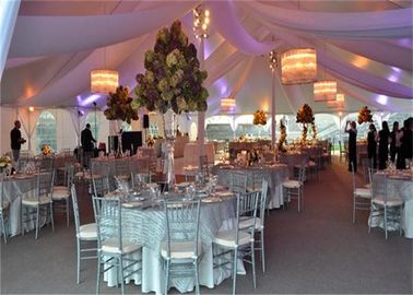 Tende impermeabili bianche ad alta resistenza di evento di nozze grandi una tenda A FORMA DI per 600 Seater
