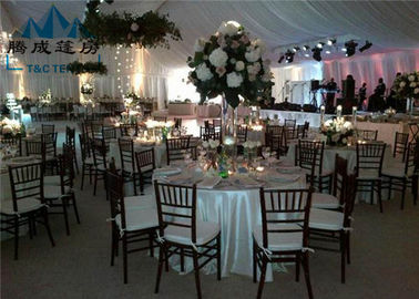 Dimensione selezionabile di PVC della copertura delle tende esterne trasparenti di evento per cerimonia di nozze