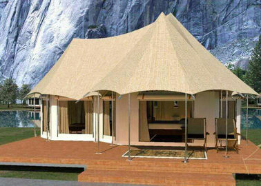 Grande tenda di Bell di lusso dell'hotel di safari di Glamping 1 anno di garanzia
